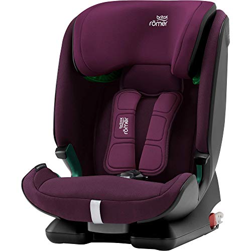 Britax Römer Silla de coche 15 meses - 12 años, 9-36 kg, ADVANSAFIXM i-SIZE, ISOFIX, Grupo 1/2/3, Burgundy Red