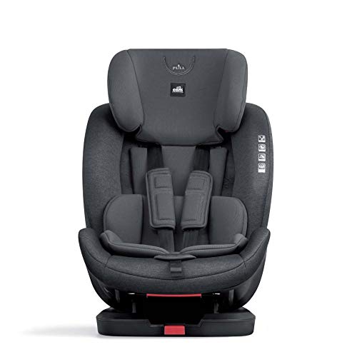 CAM Il mondo del bambino, Silla de coche grupo 1/2/3 Isofix, antracita