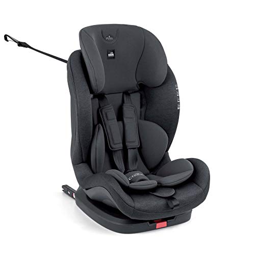 CAM Il mondo del bambino, Silla de coche grupo 1/2/3 Isofix, antracita