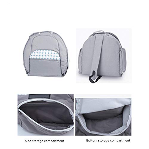 ChengBeautiful Nido de bebé 3-1 Bolsas Momia Portátiles Avanzados For Cambiar Pañales Estación Tour Novato Mamá Y Papá (Gris) Algodón sueño Nido (Color : Gris, Size : One Size)