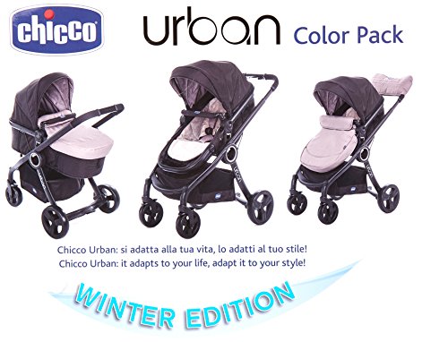 CHICCO 00079169120000 Color Pack Urban - Fundas para cochecito, color beige