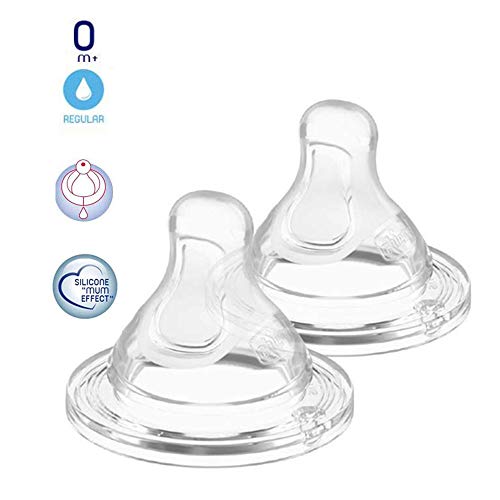 Chicco - Juego de 2 biberones de cristal para bebés, 150 ml, con ventosa de silicona Perfect-5, 0 m + a partir del nacimiento, unisex, fabricado en Italia