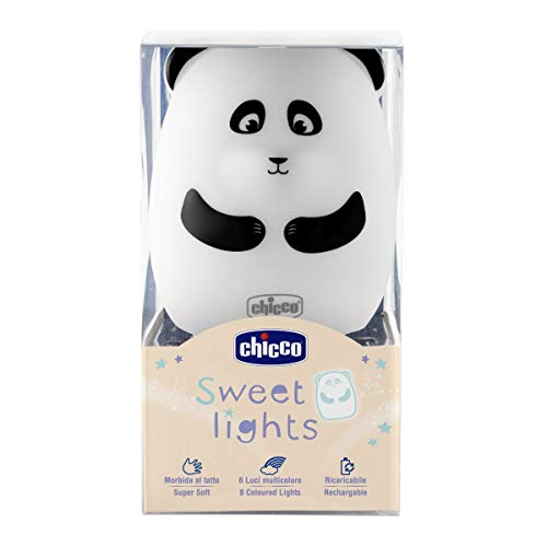 Chicco - Luz Nocturna Recargable Panda, Unisex