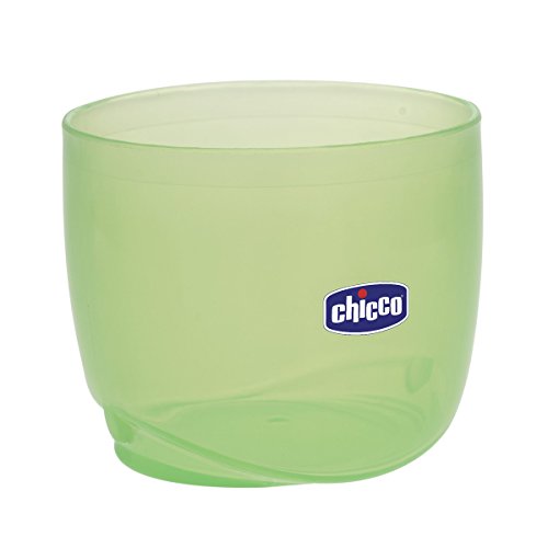 Chicco - Vaso evolutivo extra suave con asa y sistema antigotéo, 180 ml, 12m+, color verde