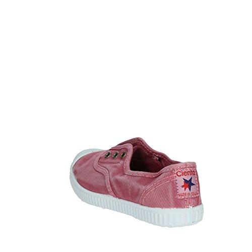 CIENTA Rosa Elásticas Zapatos de Bebé Unisex Deslizan Sobre Tela 24