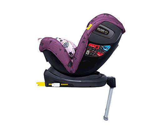 Cosatto All in All Rotate Baby to Child Car Seat | Group 0+123, 0-36 kg, 0-12years, ISOFIX, Extended Rear Facing, Anti-Escape, Easy Access (Fairy Garden)