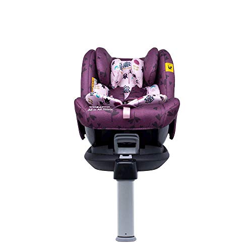 Cosatto All in All Rotate Baby to Child Car Seat | Group 0+123, 0-36 kg, 0-12years, ISOFIX, Extended Rear Facing, Anti-Escape, Easy Access (Fairy Garden)