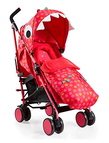 Cosatto Supa 2018 Baby Stroller, Suitable from Birth to 25 kg, Miss Dinomite