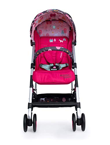 Cosatto Woosh 2 Pushchair – Ultra Lightweight Stroller From Birth to 25kg | One Hand Easy Fold, Compact (Unicorn Land)