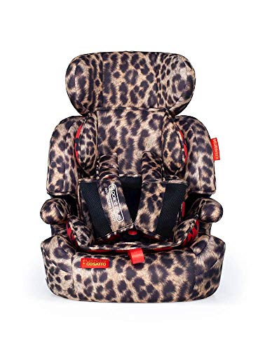 Cosatto Zoomi Car Seat | Group 1 2 3, 9-36 kg, 9 Months-12 years, Side Impact Protection, Forward Facing (Hear Us Roar)