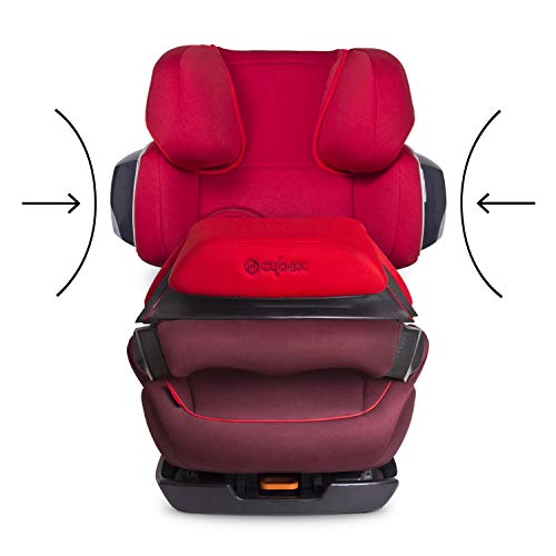 Cybex Silver Pallas 2-Fix 515111004 Silla de Coche 2 en 1, Grupo 1/2/3, Colección de Color 2019, Morado (Purple Rain)