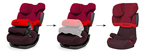 Cybex Silver Pallas 2-Fix 515111004 Silla de Coche 2 en 1, Grupo 1/2/3, Colección de Color 2019, Morado (Purple Rain)