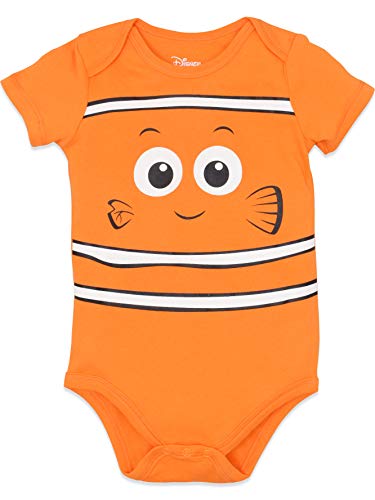 Disney Pixar Baby Boy Girl 5 Pack Bodysuits Nemo Buzz Incredibles Monsters Inc.