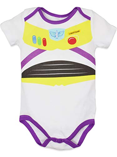 Disney Pixar Baby Boy Girl 5 Pack Bodysuits Nemo Buzz Incredibles Monsters Inc.