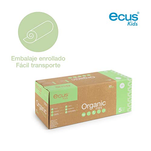 Ecus Kids, El colchón capazo bebé Organic, es el colchón capazo bebé elaborado con materiales orgánicos que potencian sus efectos relajantes - 72x33x6