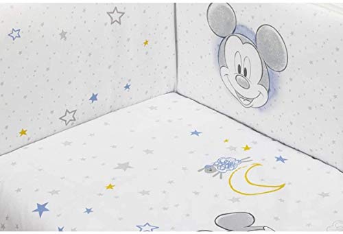 Edredon Para cuna 60 x 120 + Protector desenfundable - Danielstore (Mickey)