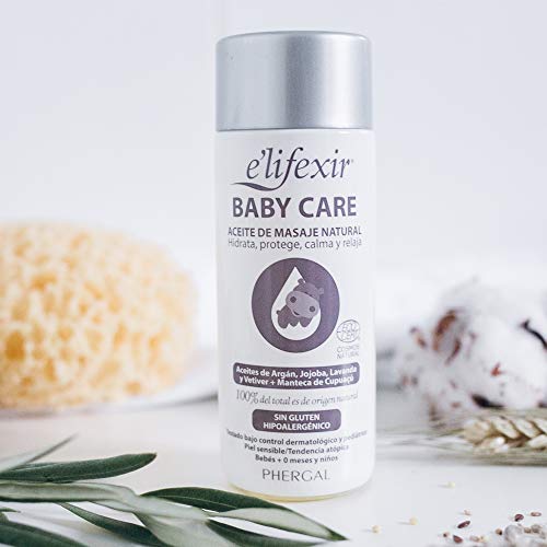 Elifexir Baby Care | Aceite Masaje Natural | Ingredientes 100% Naturales | 125ml