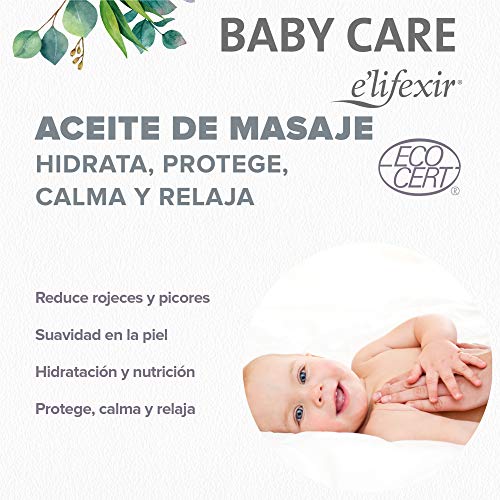 Elifexir Baby Care | Aceite Masaje Natural | Ingredientes 100% Naturales | 125ml