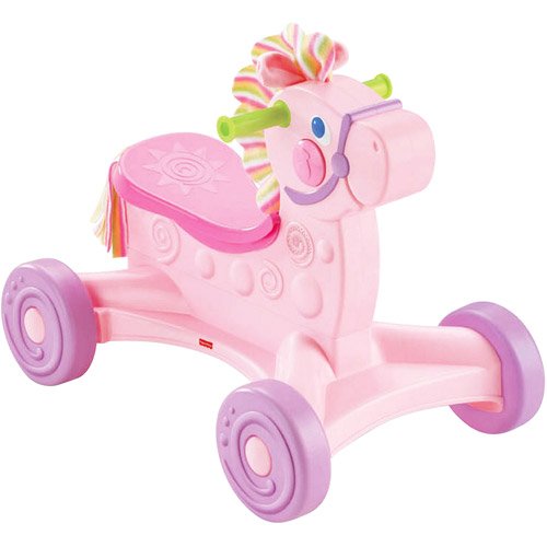 Fisher Price - Andador Pony Musical Rosa