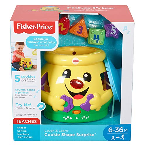 Fisher-Price - Galleta Sorpresa Aprendizaje (Mattel H81790) - versión en inglés