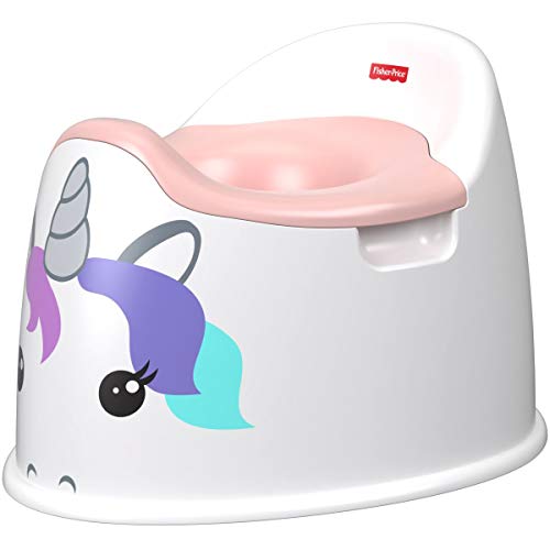 Fisher-Price GCJ73 - Orinal de unicornio para despedida de soltera con seguridad y felicidad