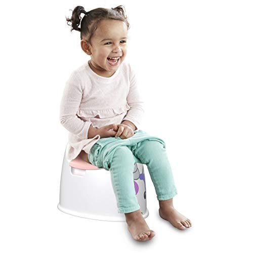 Fisher-Price GCJ73 - Orinal de unicornio para despedida de soltera con seguridad y felicidad