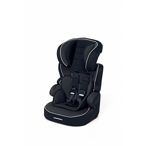 Foppapedretti Babyroad, Silla de coche grupo 1/2/3, Negro