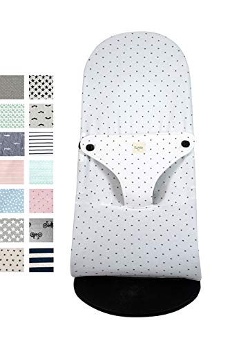 Fundas BCN® F185/0197 - Funda para Hamaca BabyBjörn ® Balance, Soft y Bliss - Apta para Todos los Modelos - Estampado Little Fun Star