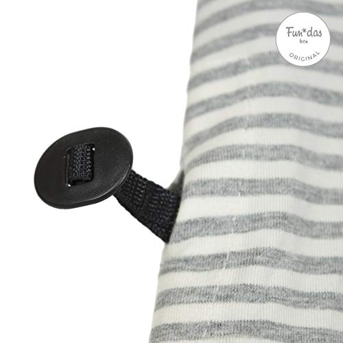 Fundas BCN® F185/0393 - Funda para Hamaca BabyBjörn ® Balance, Soft y Bliss - Apta para Todos los Modelos - Estampado Kodak Stripes