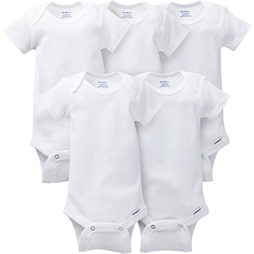 Gerber bébé Unisexe Lot de 5 Online - Blanc -