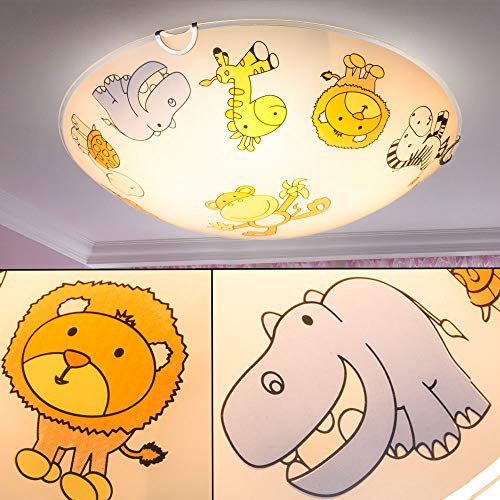 Globo 40607 - Lámpara de techo infantil con diseño de animales