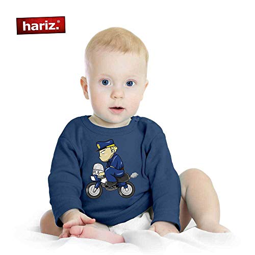 Hariz - Suéter para bebé, policía, divertido y divertido, 24 – 36 meses