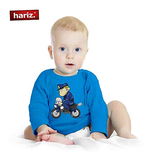 Hariz - Suéter para bebé, policía, divertido y divertido, 24 – 36 meses