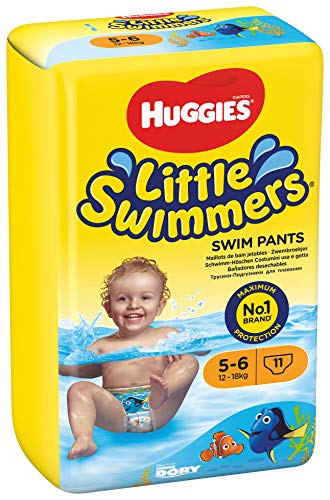 Huggies Little Swimmers desechables pañales de nadar, tamaño 5 – 33 pantalones