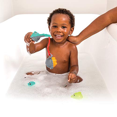 Infantino- Splish & Splash Bath Set jugete de Bano, Multicolor (305076)