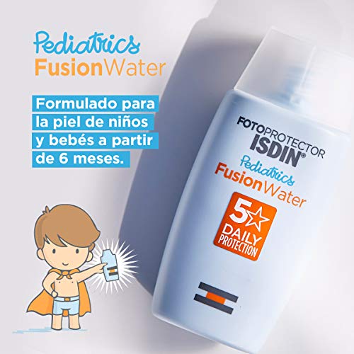 ISDIN Fotoprotector Gel Cream SPF 50+ Isdin Fotoprotector Fusion Water Pediatrics SPF 50 - Protector solar facial para niños