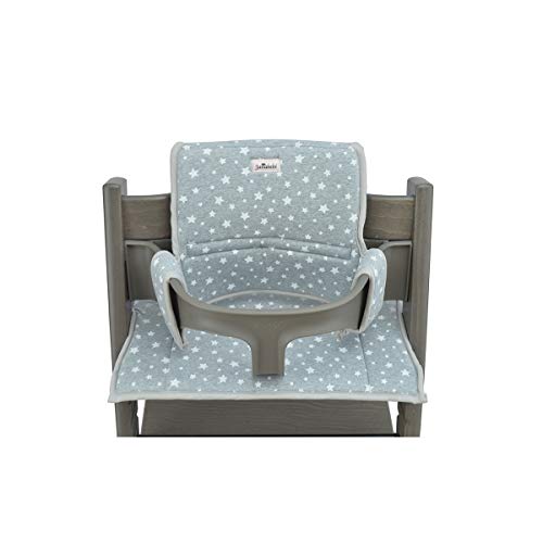 JANABEBE COJIN PARA TRONA STOKKE TRIPP-TRAPP (WHITE STAR)