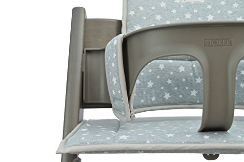 JANABEBE COJIN PARA TRONA STOKKE TRIPP-TRAPP (WHITE STAR)