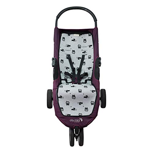 JANABEBE Colchoneta para Joolz y Baby Jogger City Mini (Robot Space)