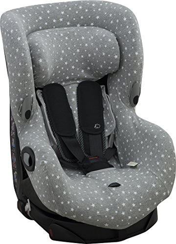 JANABEBE Funda para Bébé Confort Axiss White Star