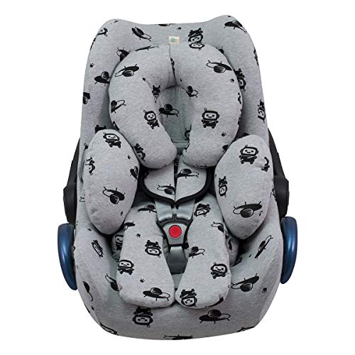 JANABEBE Funda para Maxi Cosi Cabriofix, silla de coche gr 0 (Robot Space)