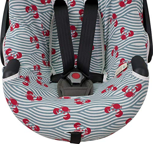 JANABEBE Funda para silla de auto BeSafe iZi Go (Crabby)