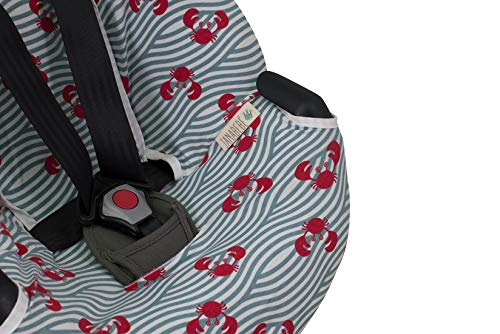 JANABEBE Funda para silla de auto BeSafe iZi Go (Crabby)