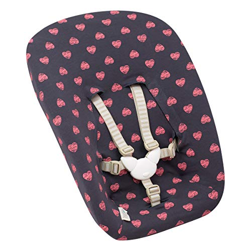 JANABEBE Funda para Stokke NewBorn (FLUOR HEART)