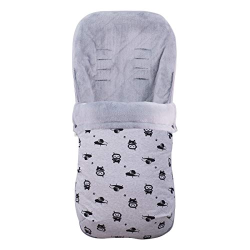 JANABEBE Saco para Baby Jogger City Mini Joolz ROBOT SPACE, POLAR