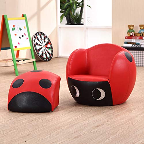 JJZXD Sofá Infantil, Presidente del balón de fútbol, ​​niños Sofá Inflable para, Bean Bolso de la Cubierta for la Sala de Kid Organizador, se Ajusta a un montón de Animales de Peluche