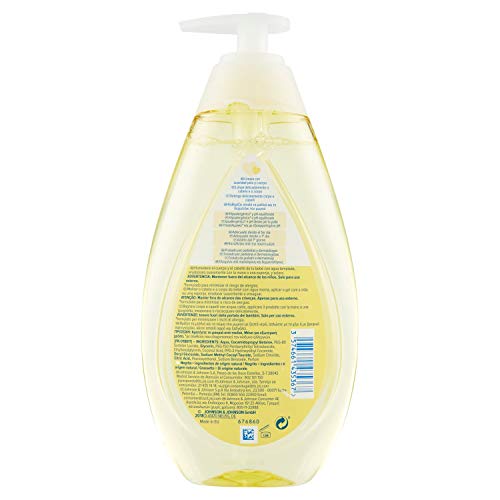 JOHNSON'S gel de baño cuidado completo para bebés dosificador 500 ml