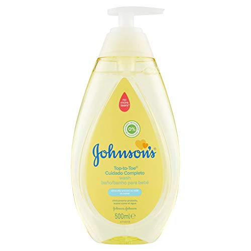 JOHNSON'S gel de baño cuidado completo para bebés dosificador 500 ml