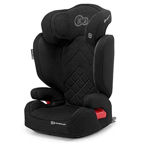 Kinderkraft Silla de Coche Grupo 2/3 XPAND, Reforzada, de 15 a 36 kg, Negro