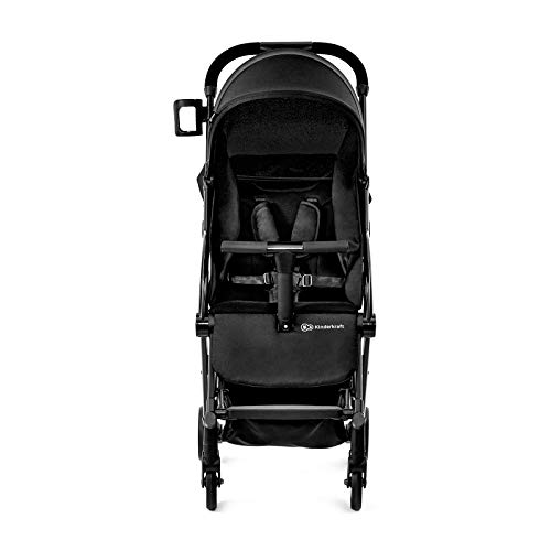 Kinderkraft Silla de Paseo PILOT, Plegable, Transportable, Hasta 15 kg, Negro